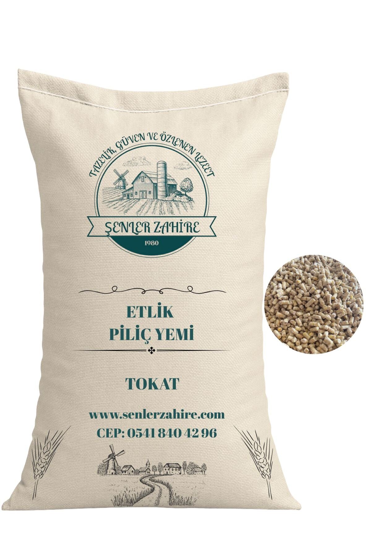 Etlik Piliç Geliştirme yemi– 25 Kg