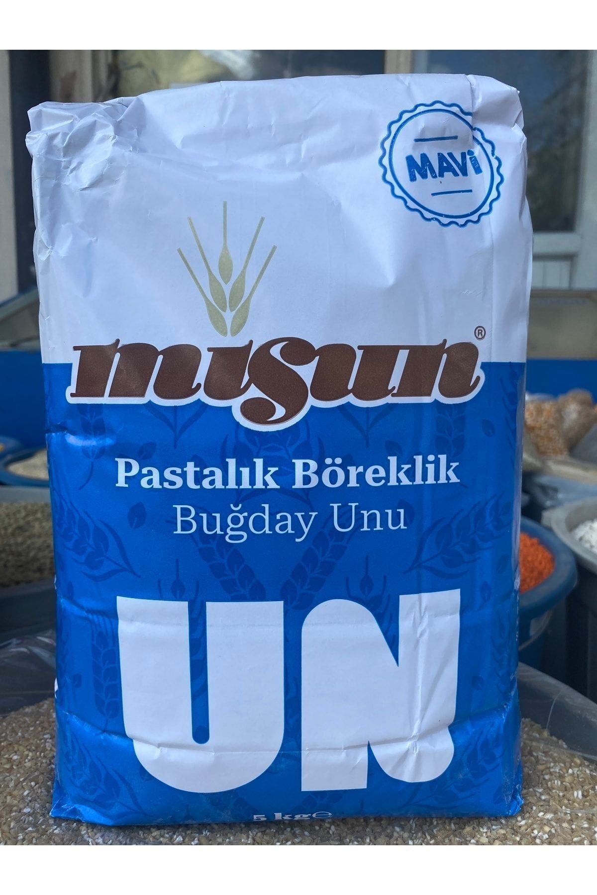 Misun (mavi) 5 kg Pastalık Böreklik Buğday Unu