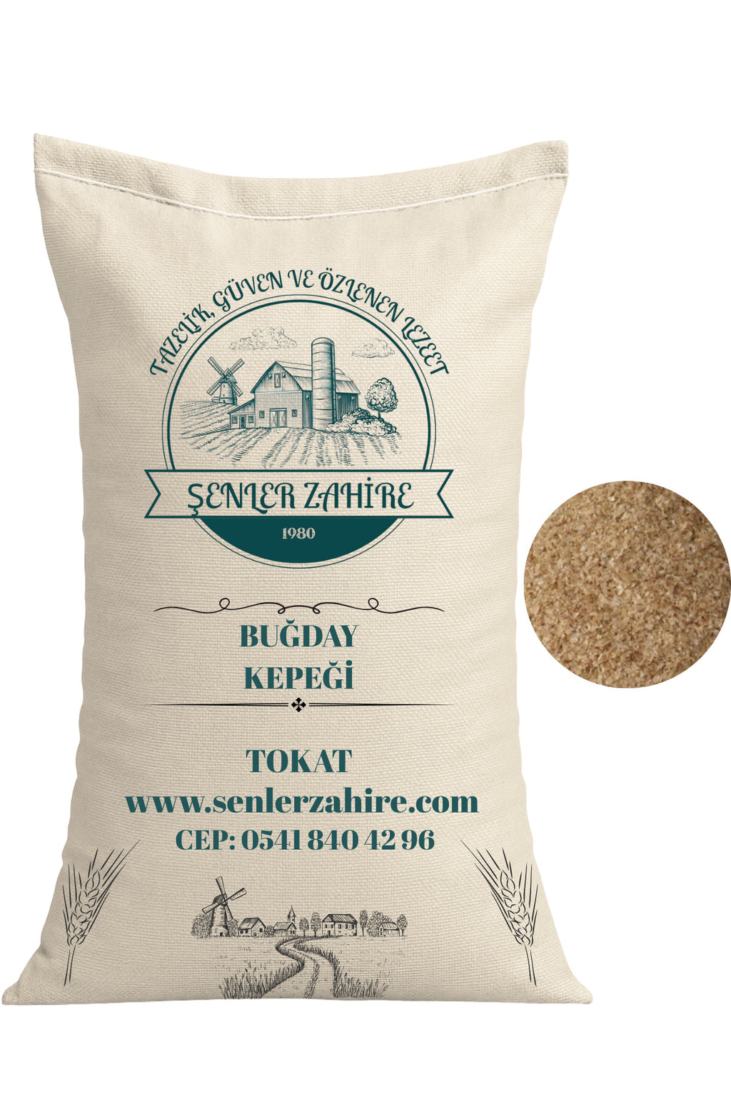 Buğday Kepeği (Yemlik & Gıda Amaçlı) - 1 kg