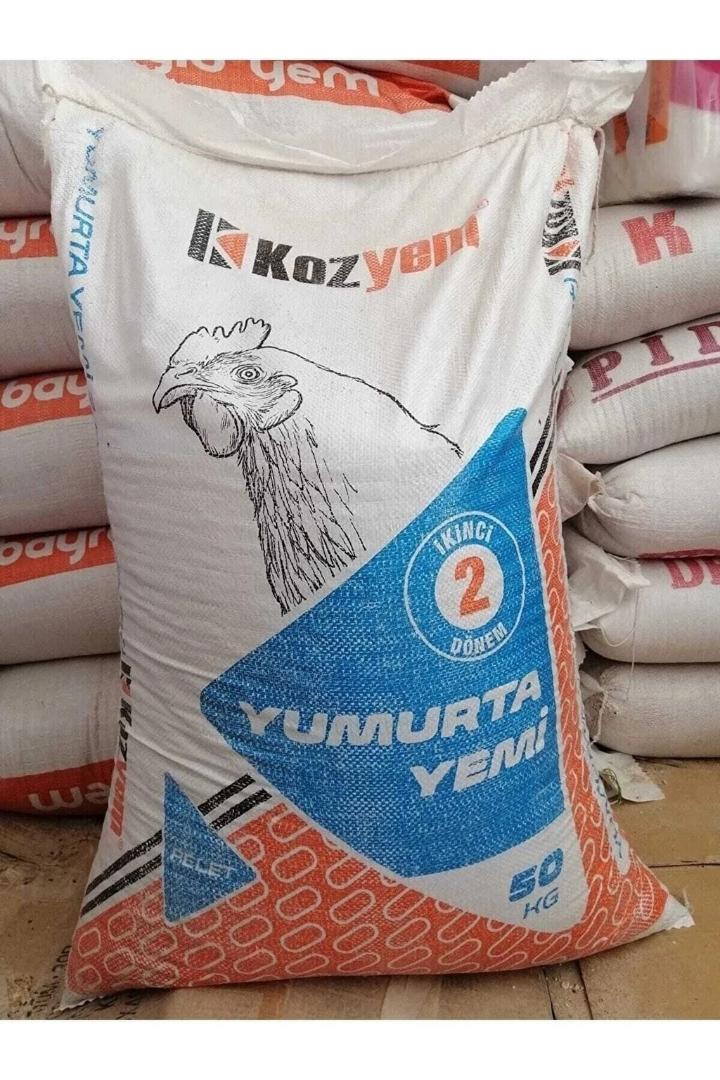 Topal Koz Yem 50 Kg Gezen Tavuk Yumurta Yemi Pelet (tüm Kanatlılar Için Uygundur)
