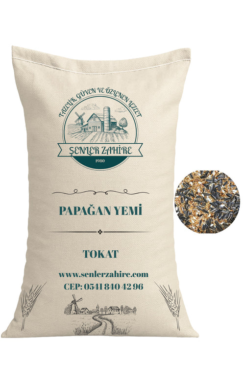 1 Kg Paraket, Sultan ve Cennet Papağanı Yemi – Ekmeksiz Karışım