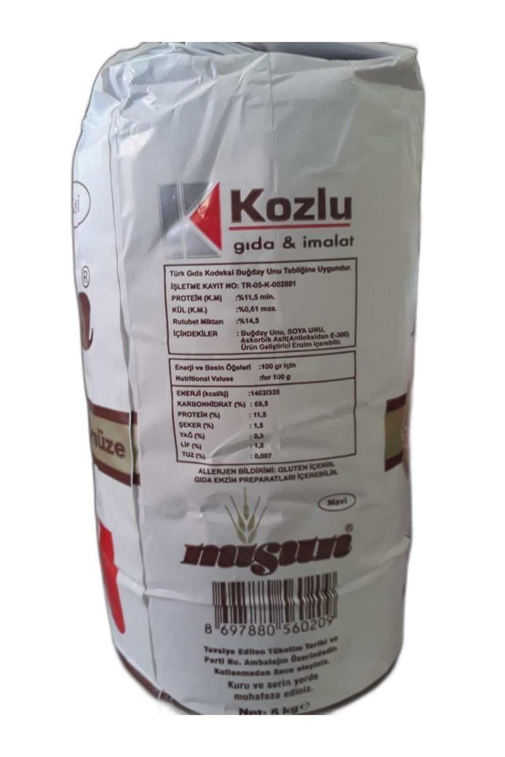 Misun 5 Kg.(MAVİ) Özel Amaçlı Pastalık Böreklik Un-asafknt