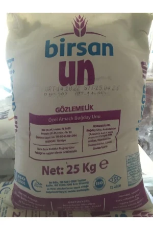 BİRSAN Zile Un 25 Kg Özel Amaçlı Buğday Unu - Gözlemelik